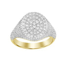 LADIES RING 1.00CT ROUND DIAMOND 10K YELLOW GOLD